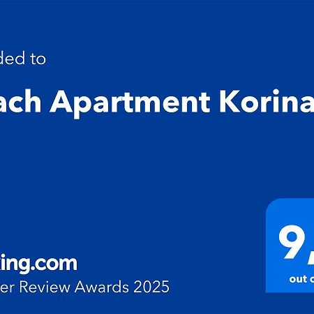 Beach Apartment Korina Сумпетар Экстерьер фото
